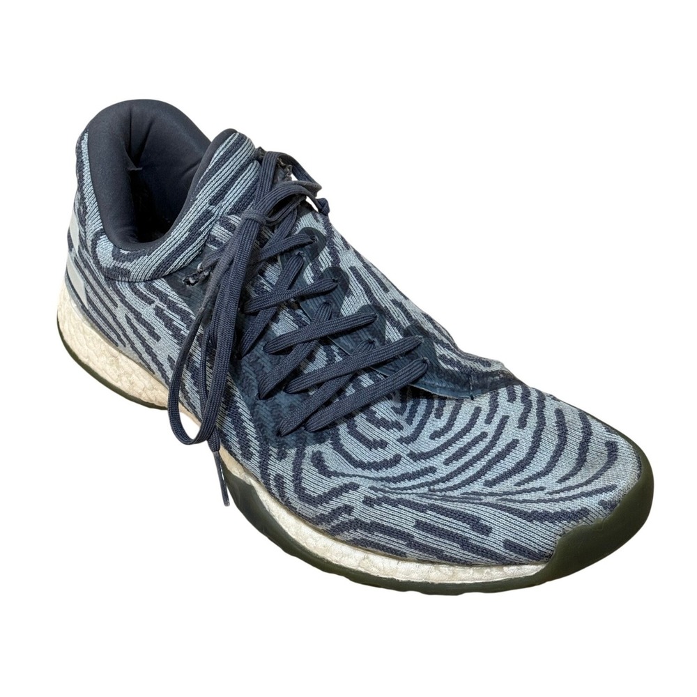 Adidas Harden Vol 1 LS PK Night Cargo‎ Grey Blue AC8408 Mens 14 Basketball READ